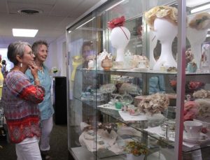 The “Ladies Tea” exhibit will run through September!! Stop by and Check it out.