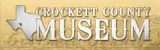 Crockett County Museum